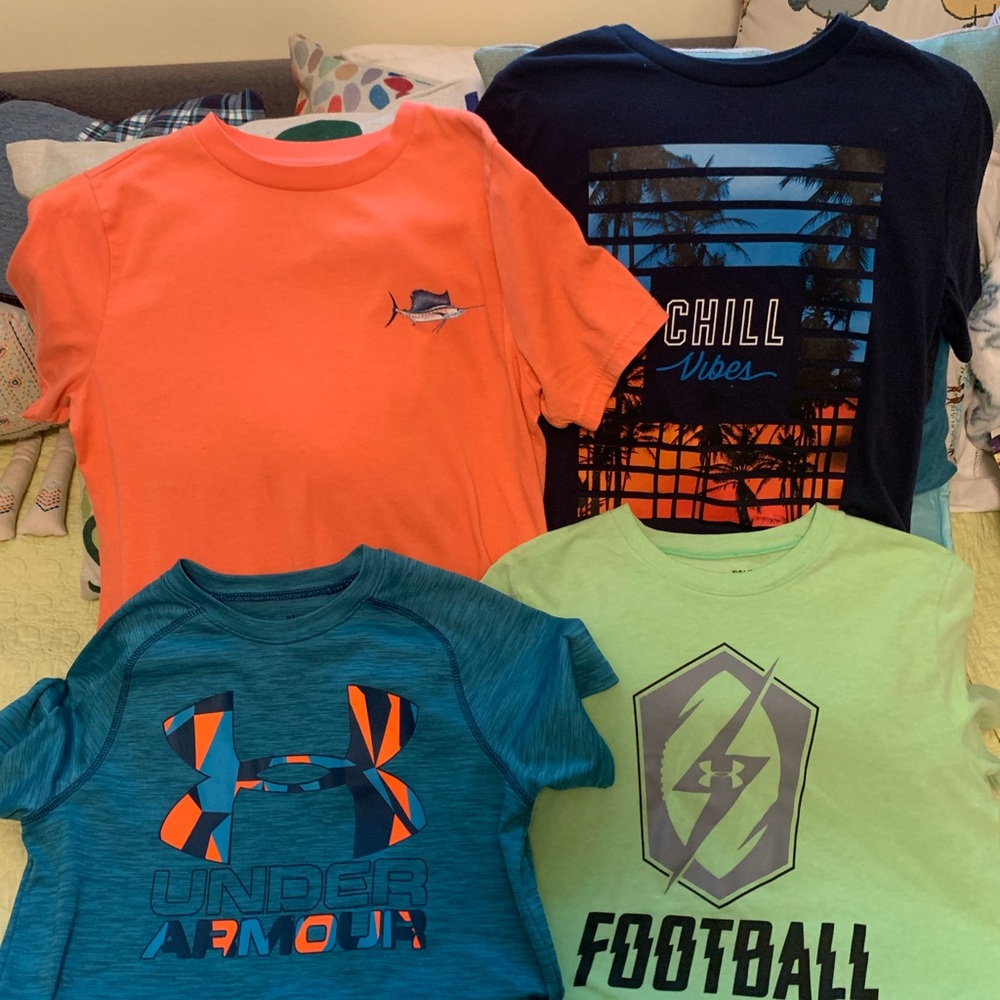 Various brand t shirt lot, boys size large